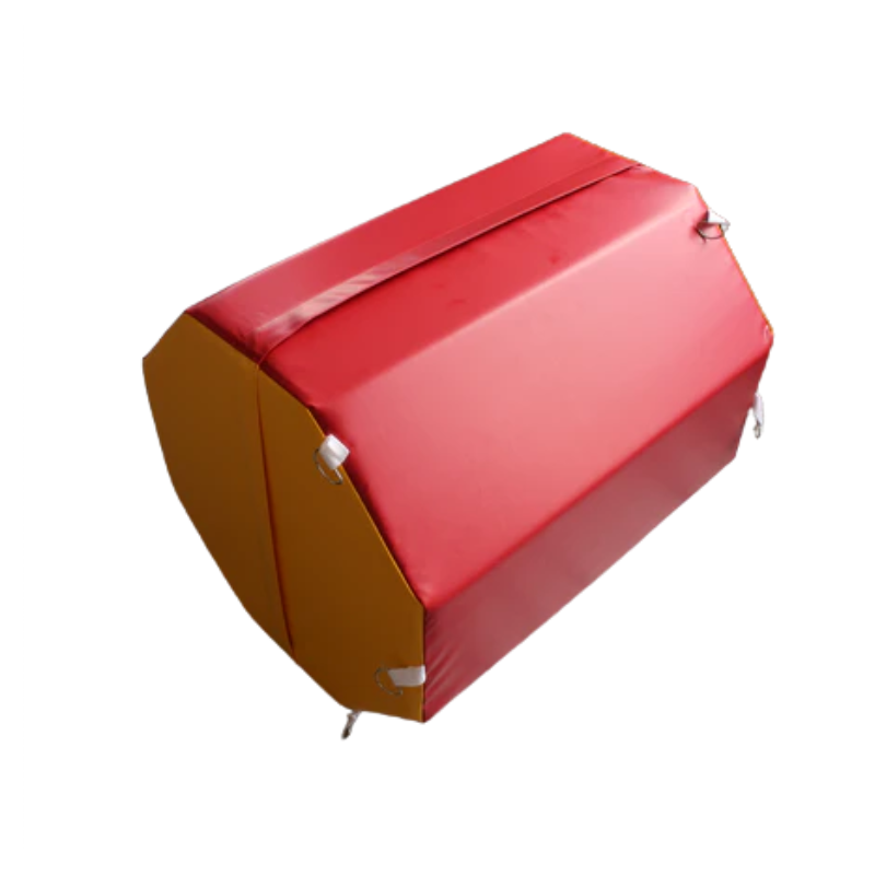 Soft play octagon foam shape used for rolling, stacking, and movement-based sensory obstacle course activities